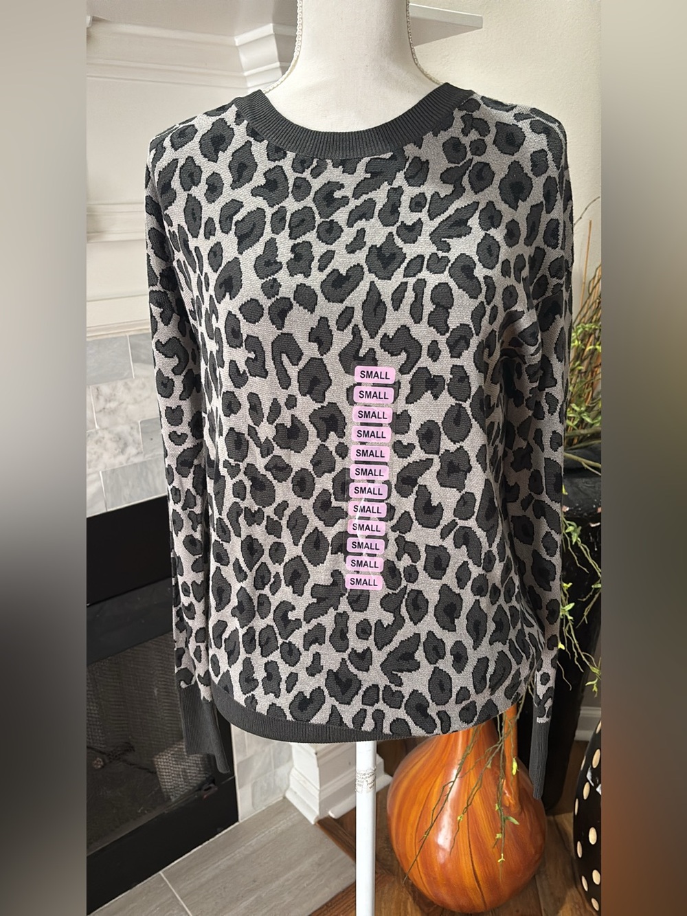 Cheetah Print Sweater